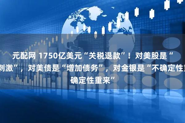 元配网 1750亿美元“关税退款”！对美股是“财政刺激”，对美债是“增加债务”，对金银是“不确定性重来”